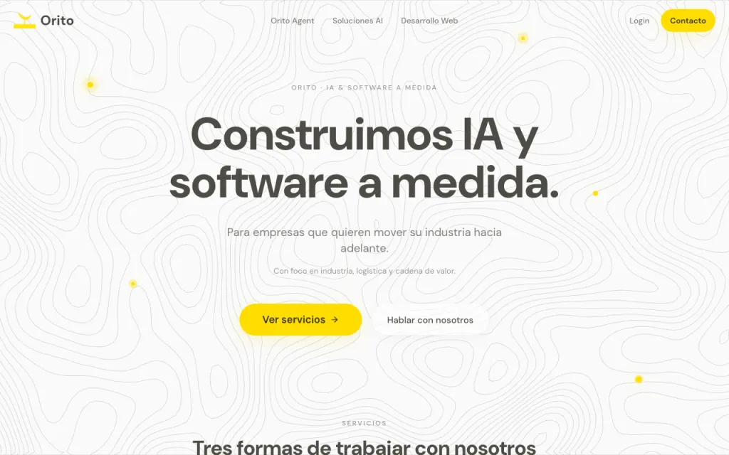 Sitio web de Orito